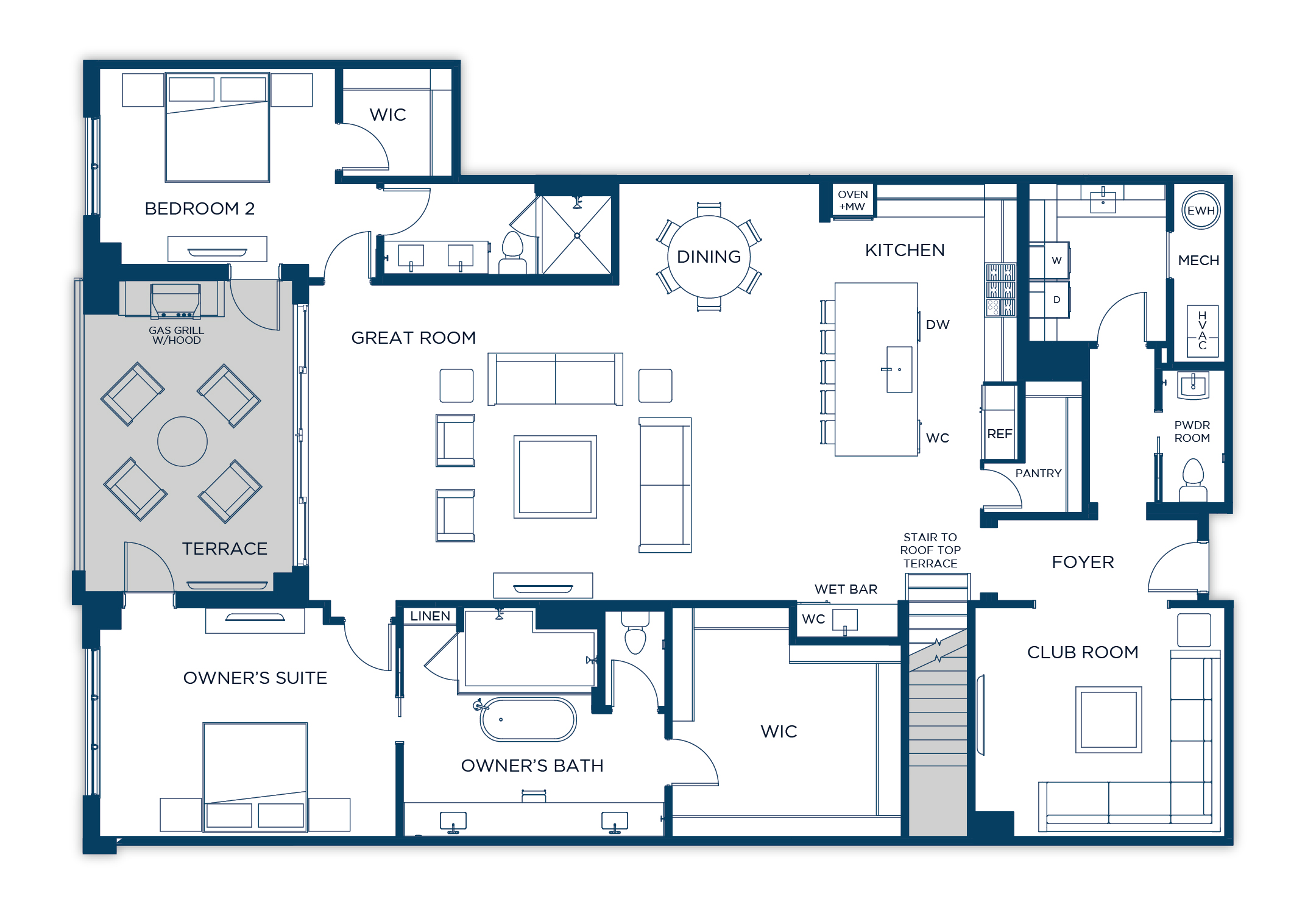 Encore Residence 302 Floor Plan