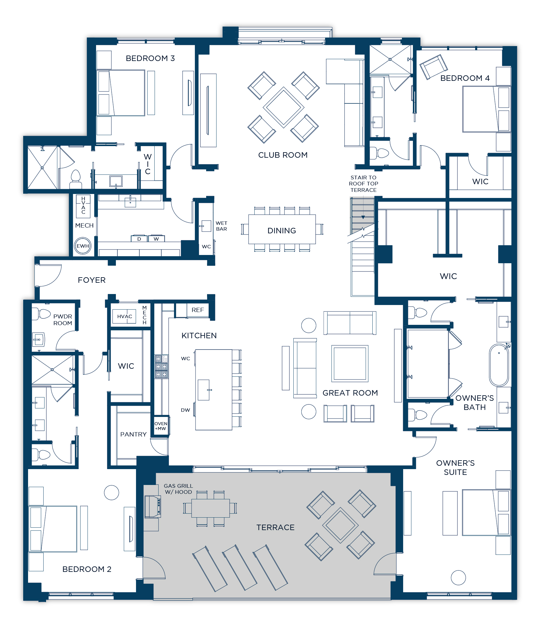 Encore Residence 304 Floor Plan