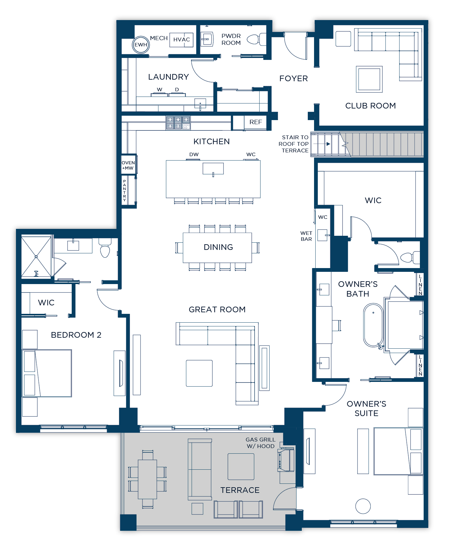 Encore Residence 306 Floor Plan