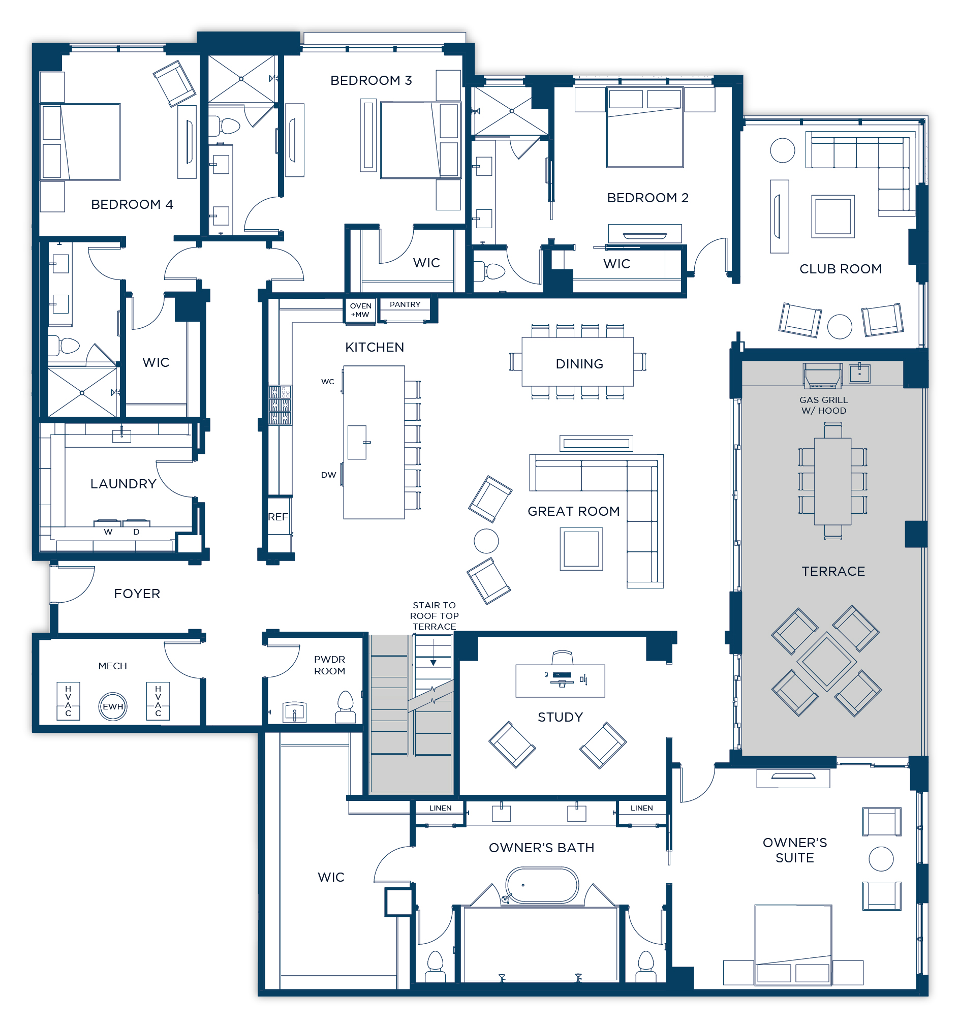 Encore Residence 307 Floor Plan