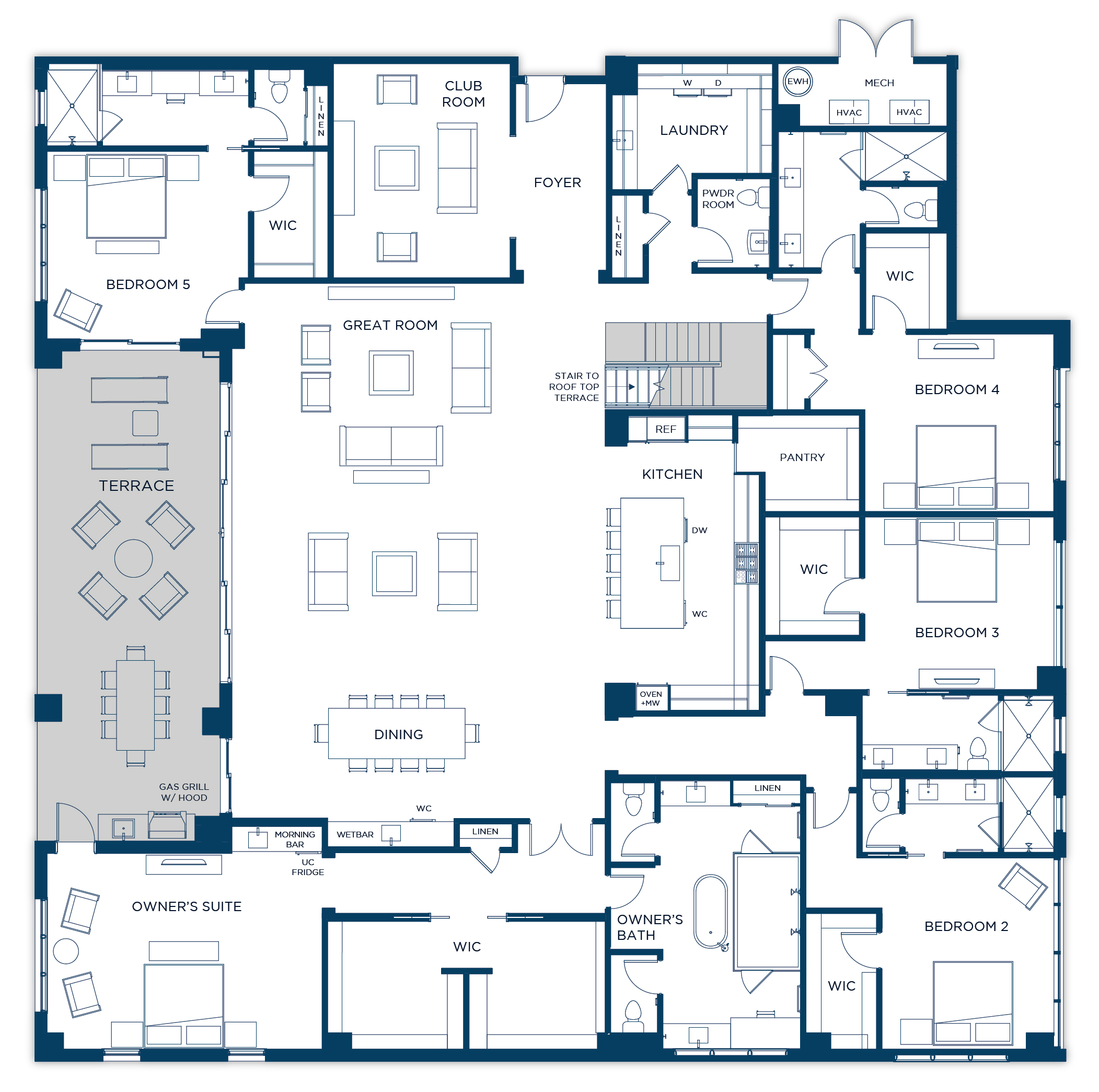 Encore Residence 308 Floor Plan